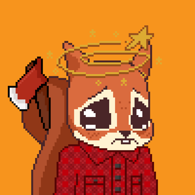 Pixel Squirrels #538